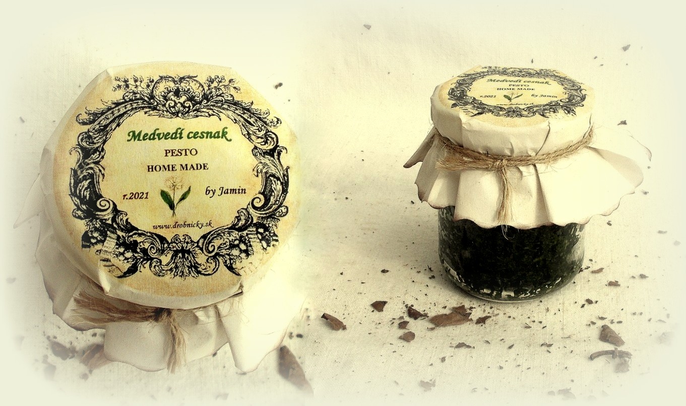 Pesto z medvedieho cesnaku