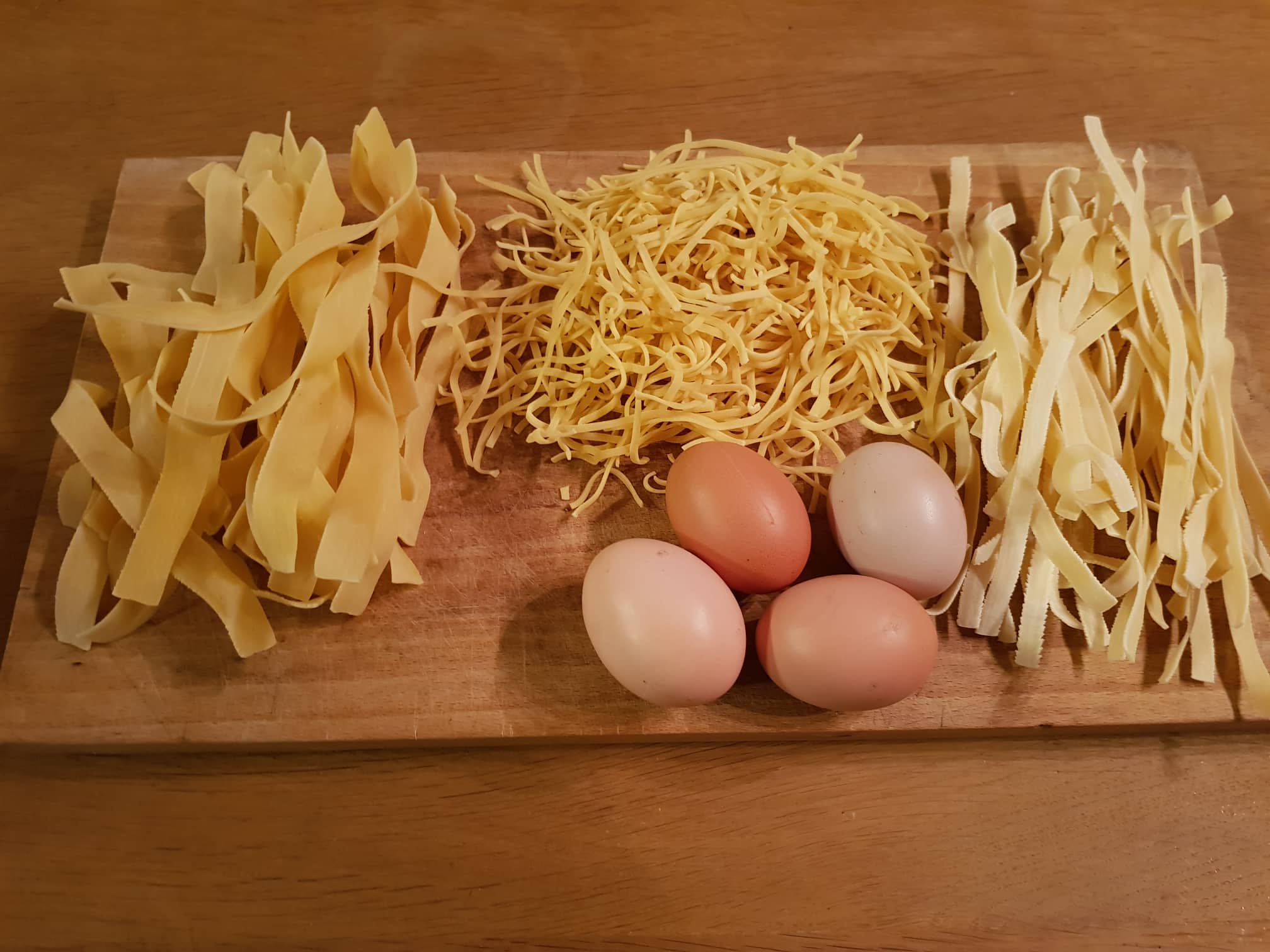 Cestoviny z domácich vajíčok