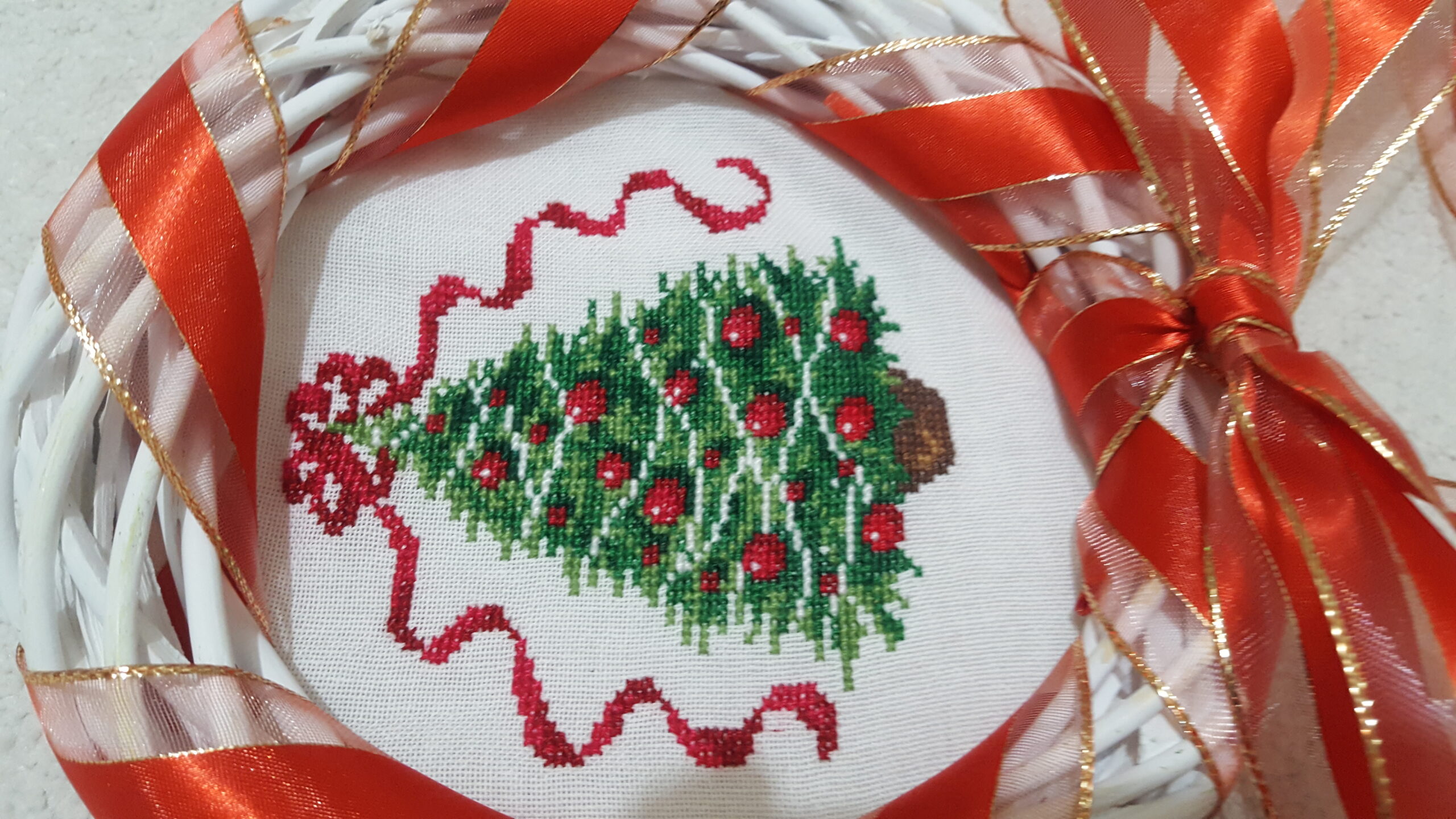 vianocny veniec do interieru