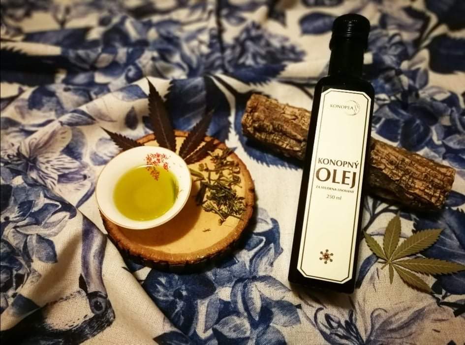 konopný olej
