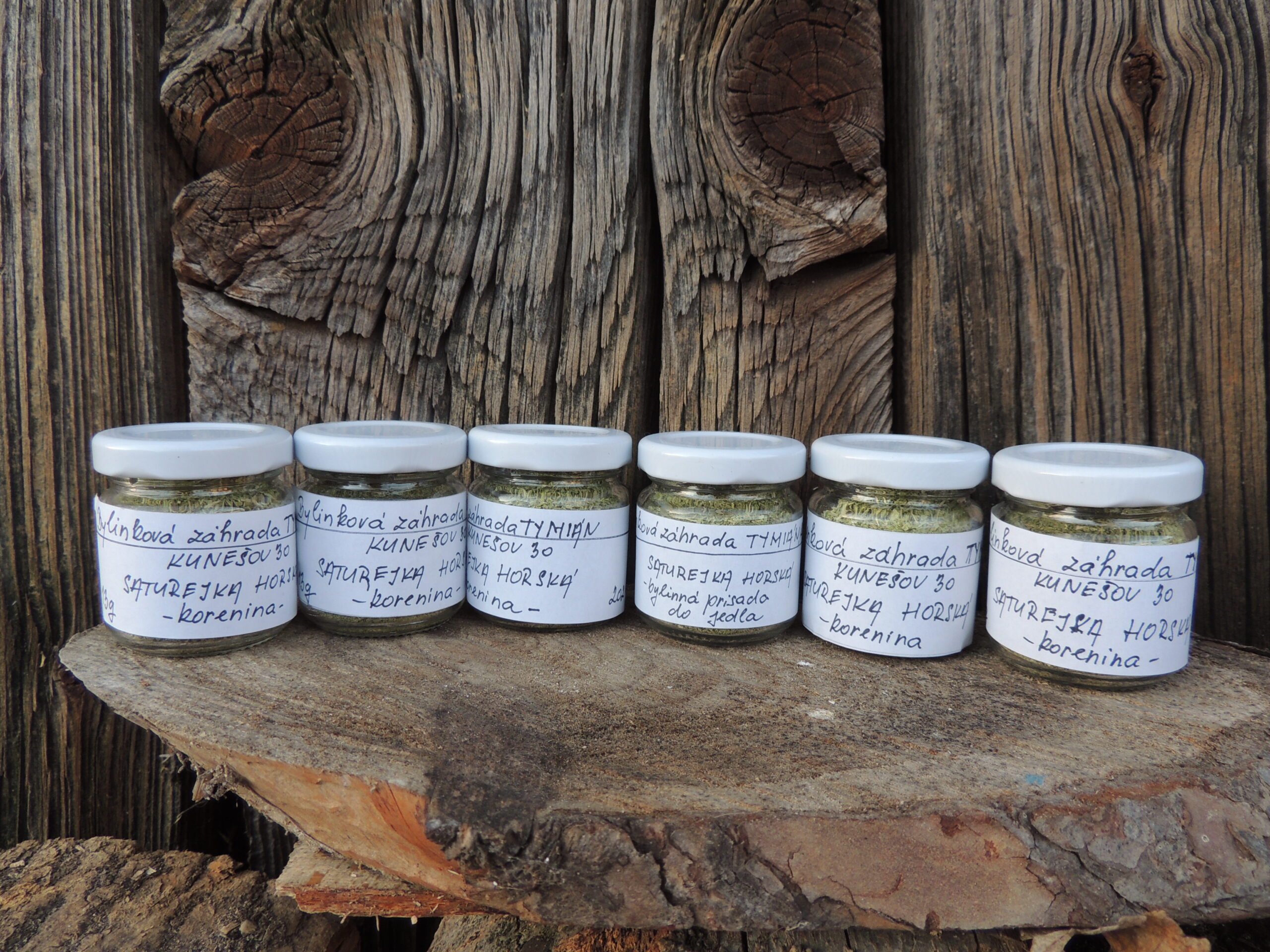 palina dračia, saturejka horská, yzop lekársky