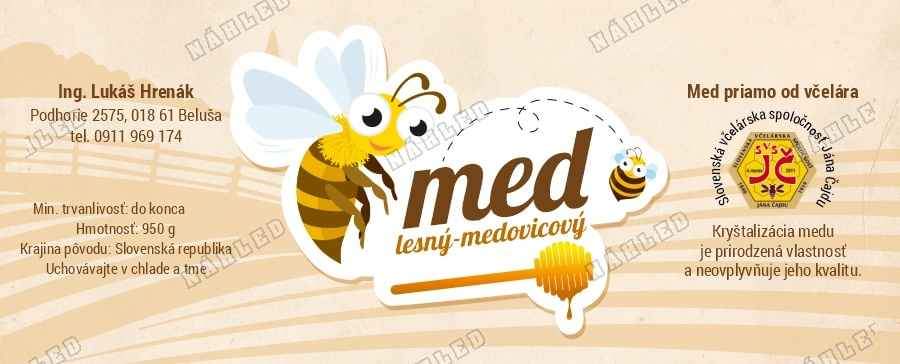 Predám lesný medovicový med