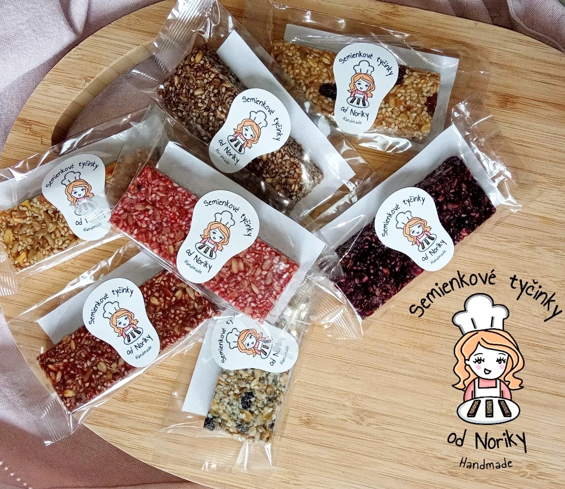 Semienkové müsli tyčinky