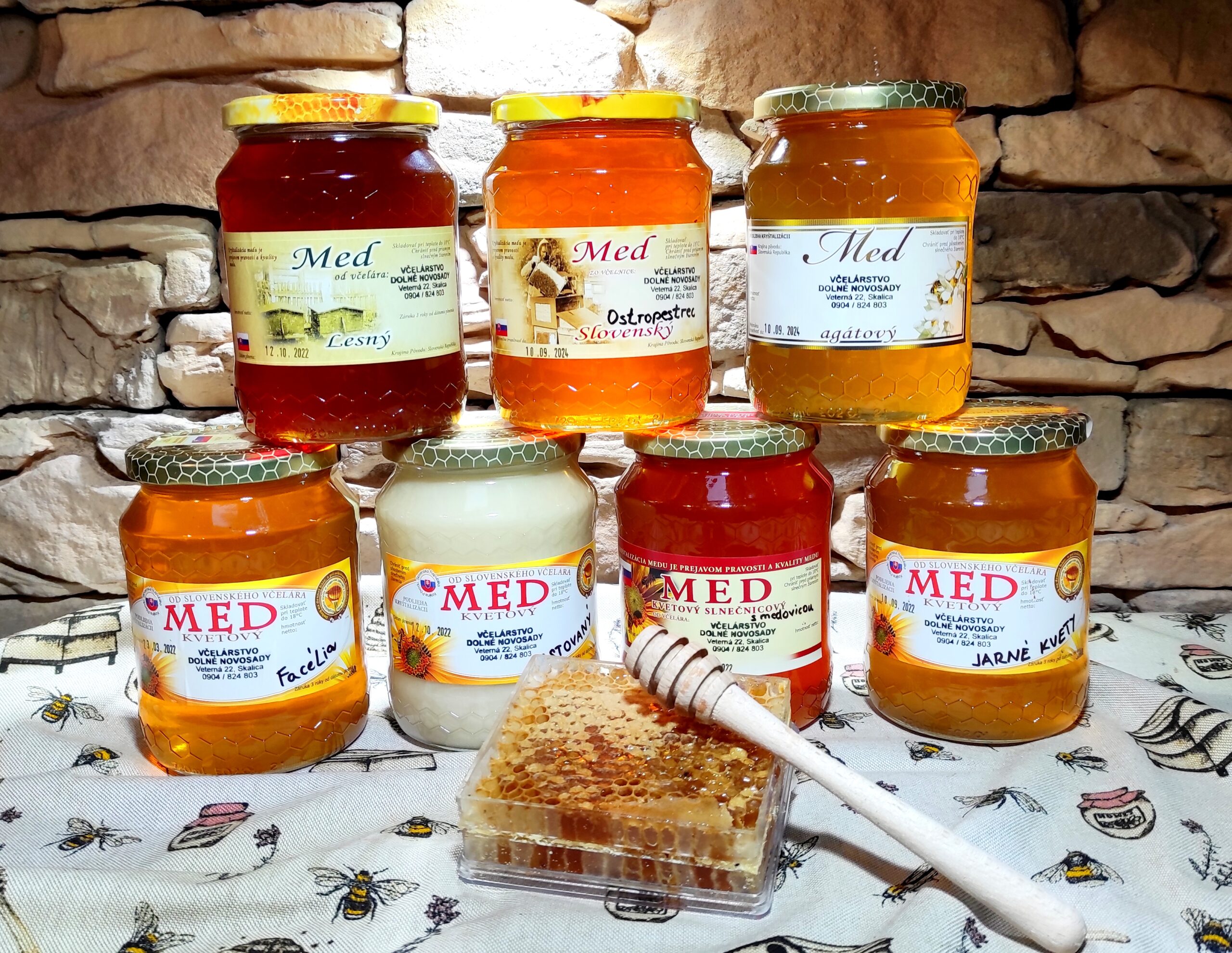 Predaj medu z vlastnej včelnice.