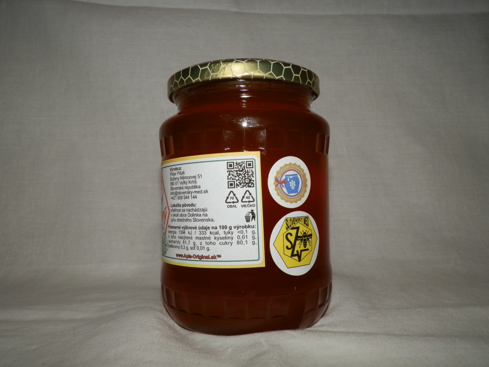 Repkový včelí med priamo od registrovaného včelára