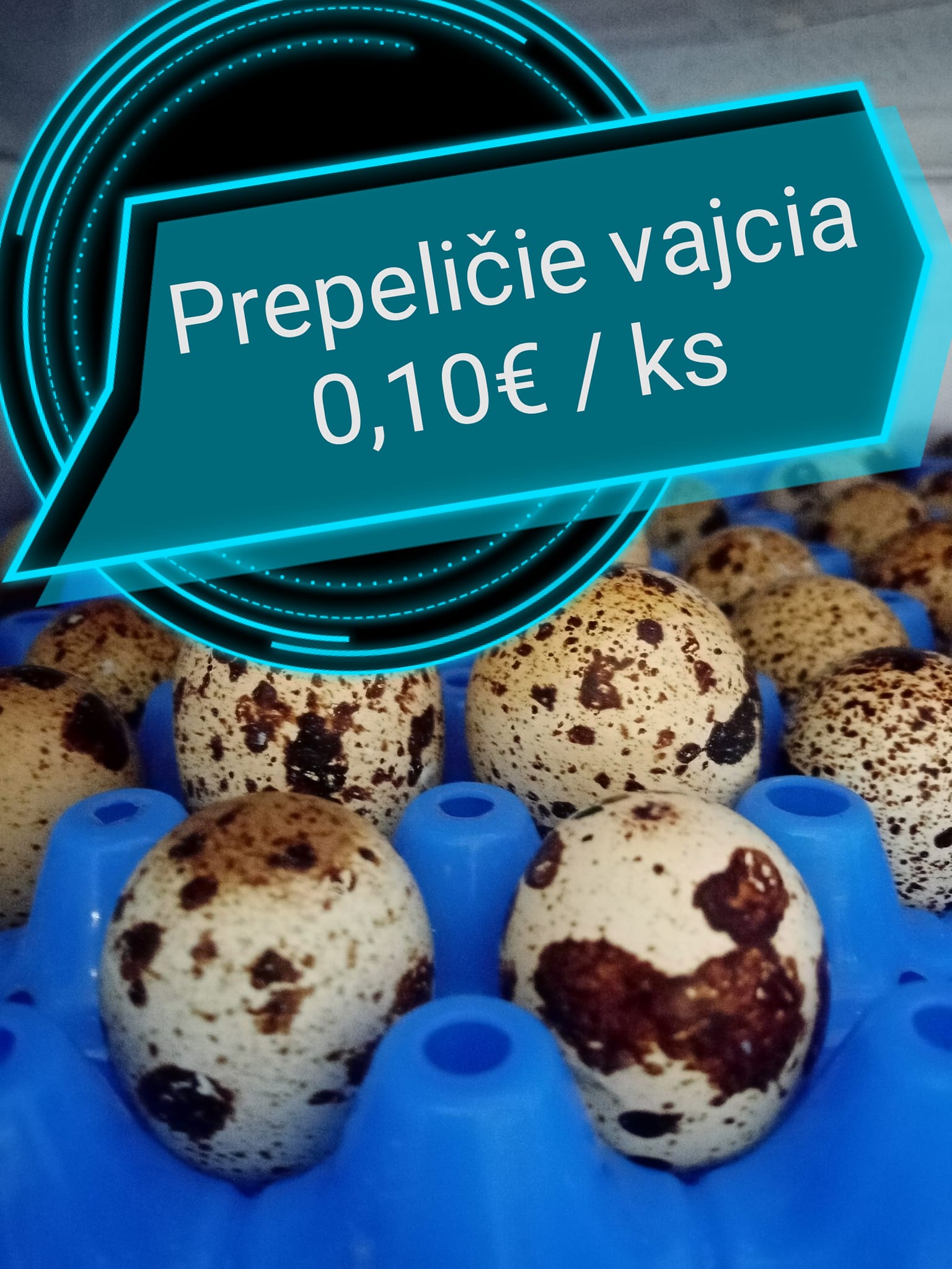 Prepeličie vajcia